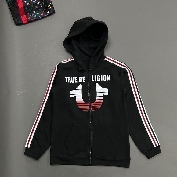 Rare Y2K True Religion Zip Up Hoodie - Picture 1 of 5